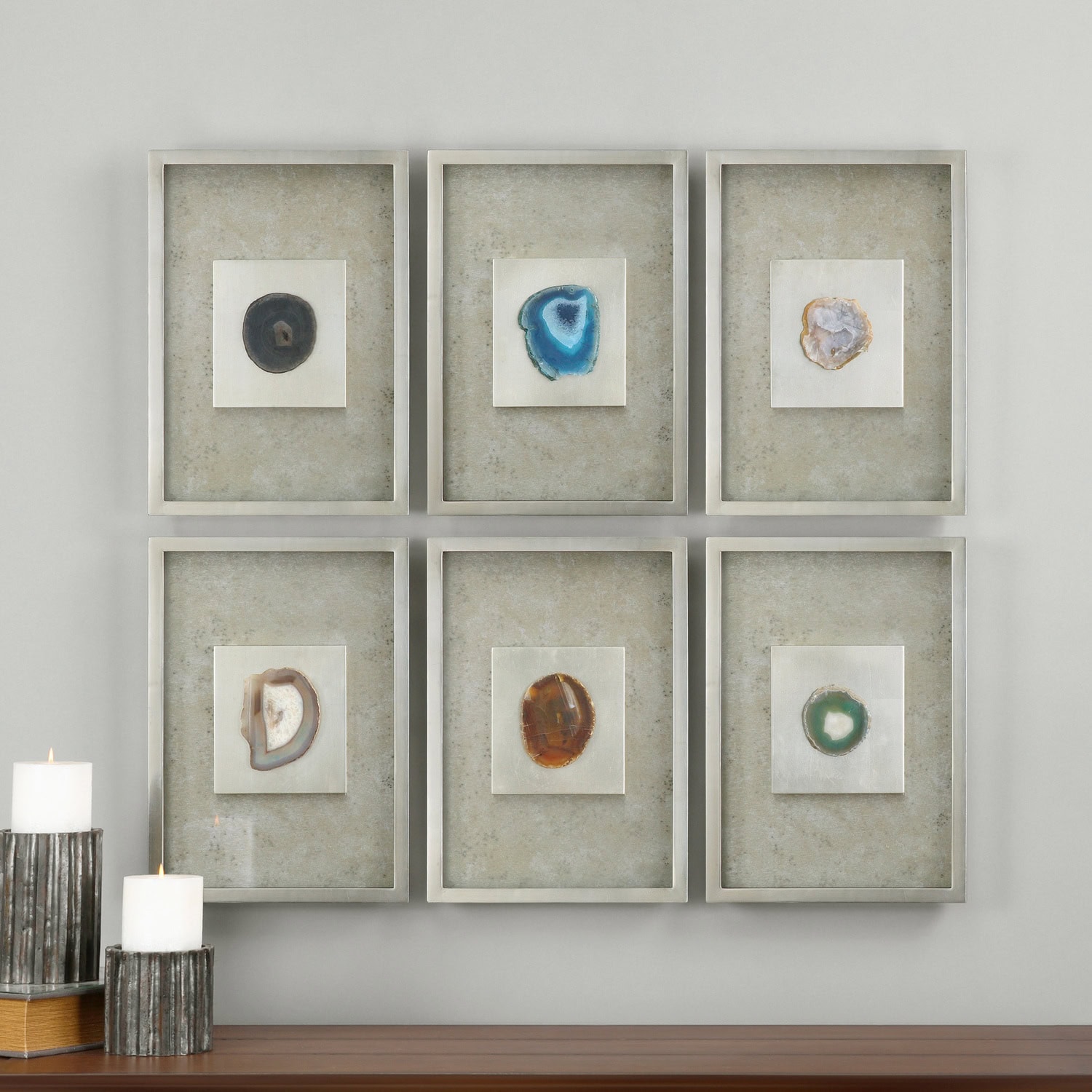 Agate-Stone Wall Art