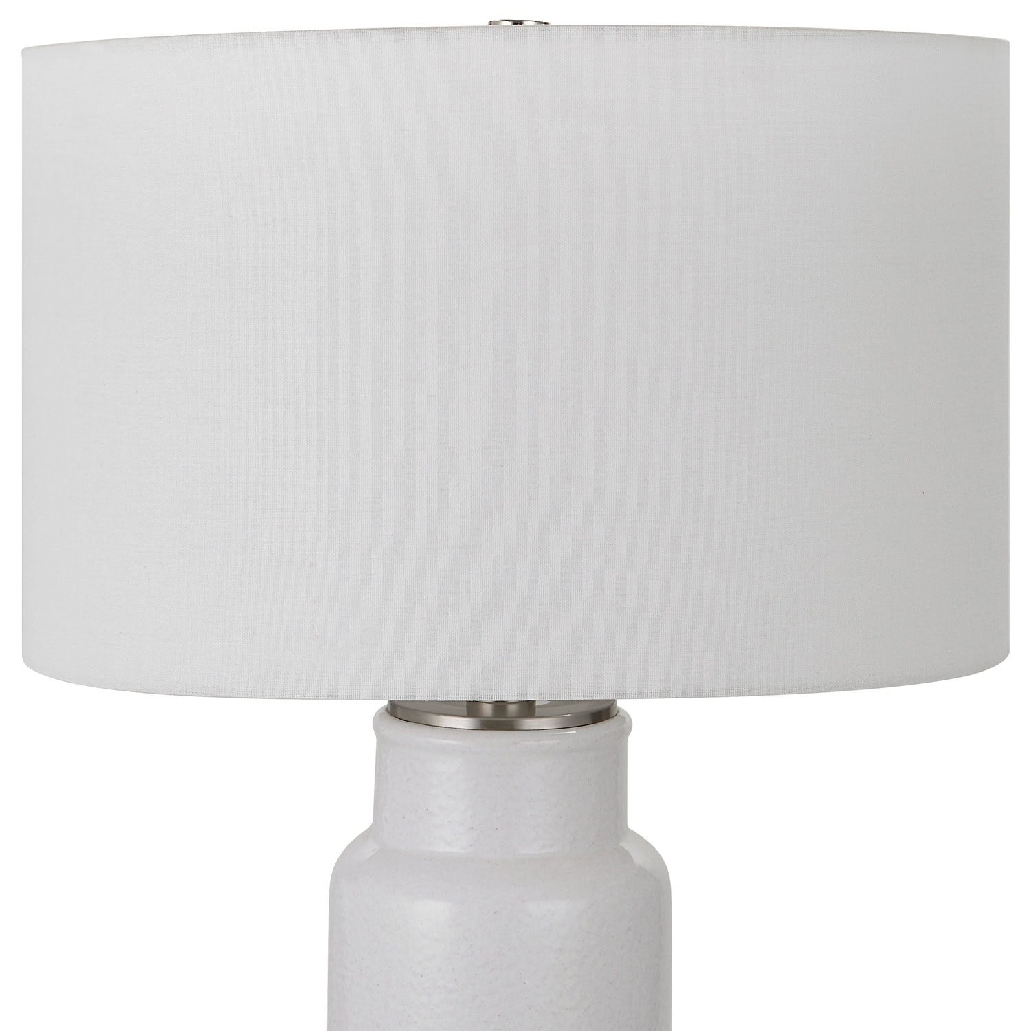 Albany-White Farmhouse Table Lamp