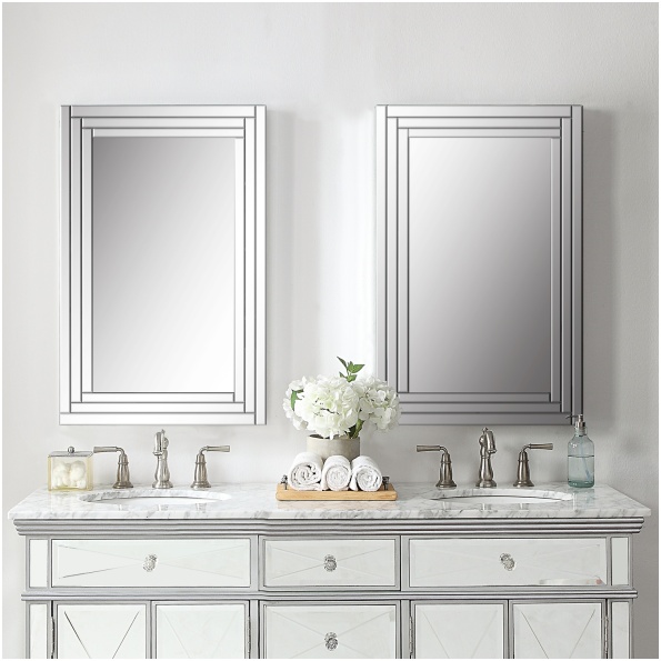 Uttermost Alanna Frameless Vanity Mirror