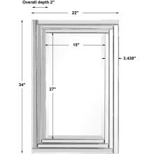 Alanna-Modern Frameless Vanity Mirrors