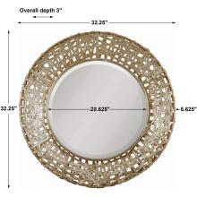 Alita-Modern Round Sunburst Mirrors