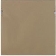 Alexo-Modern Silver Square Mirror