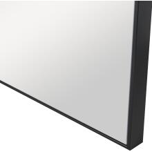 Alexo-Modern Black Square Mirror