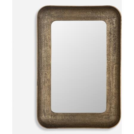 Alvaro-Antique Brass Mirror