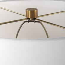 Americana-Aged Black Table Lamp