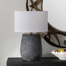 Americana-Aged Black Table Lamp