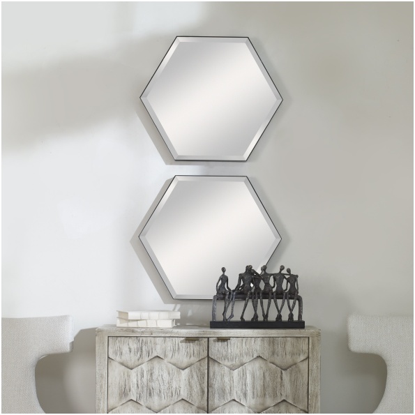 Uttermost Amaya Octagonal Mirrors