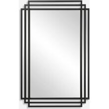Amherst-Black Iron Mirror