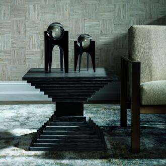 Uttermost Andes Wooden Geometric Accent Table