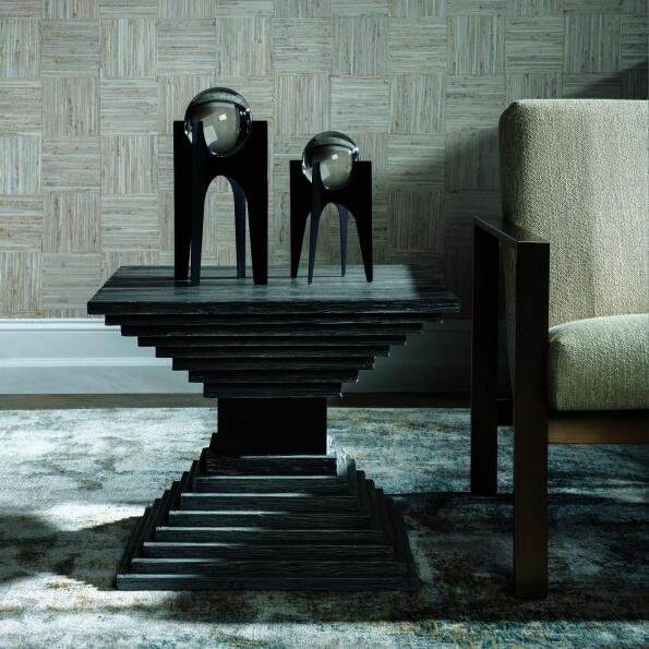 Uttermost Andes Wooden Geometric Accent Table