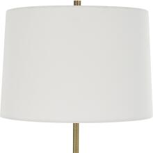 Annora-Glossy White Table Lamp