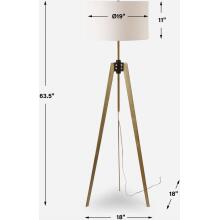 Anchorage-Tri-pod Floor Lamp