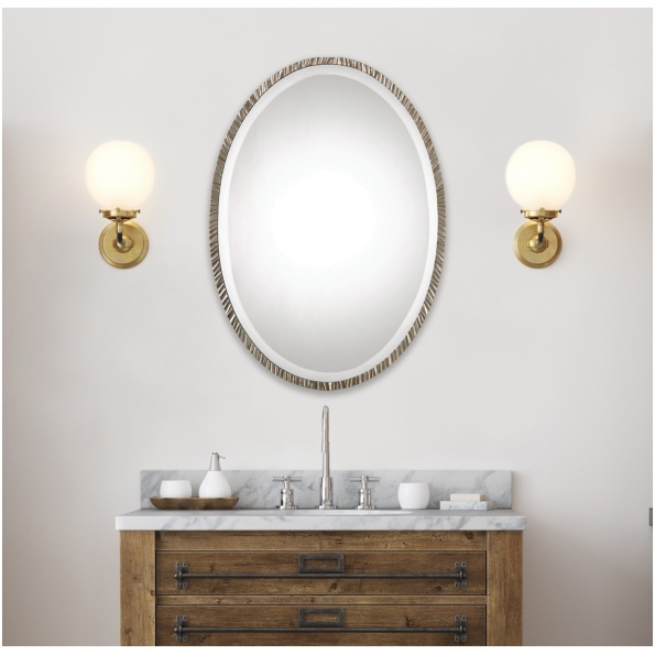 Uttermost Annadel Oval Wall Mirror