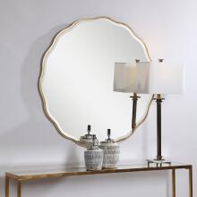 Aneta-Gold Round Mirror