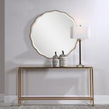 Aneta-Gold Round Mirror