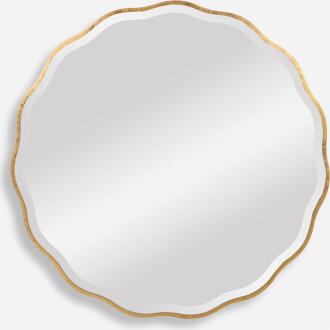 Aneta-Gold Round Mirror