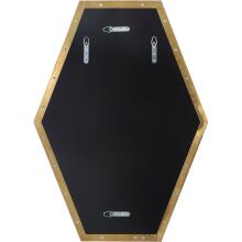 Ankara-Brass Hexagon Mirror