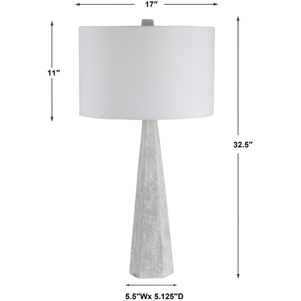 Apollo Concrete Table Lamp