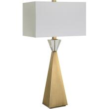 Arete-Modern Brass Table Lamp