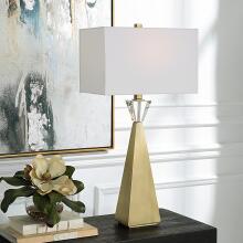Arete-Modern Brass Table Lamp
