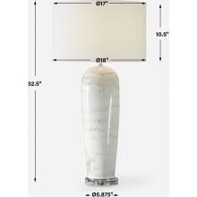 Arden-White Glaze Table Lamp