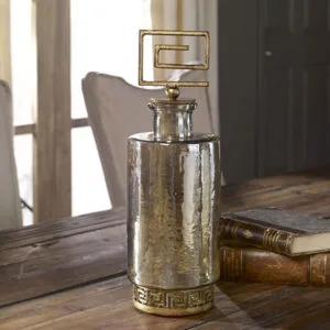 North Dallas Fabric and Decor Shop Uttermost Neev Luster Glass Decanter