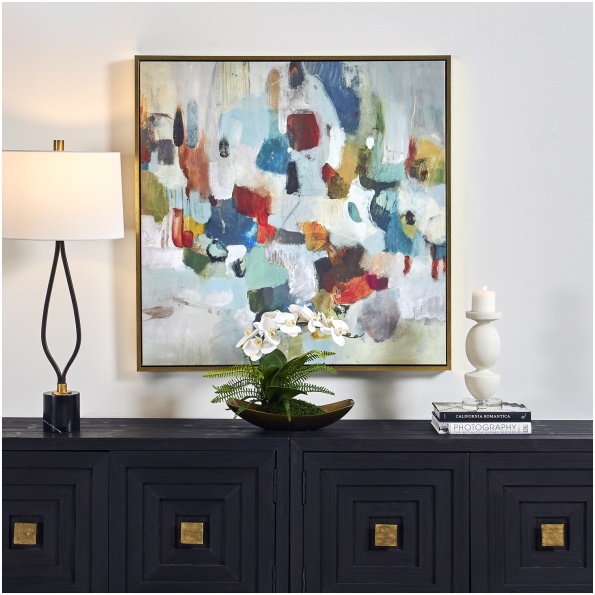 Uttermost As We Say Framed Abstract Art