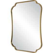 Athena-Brushed Brass Mirror