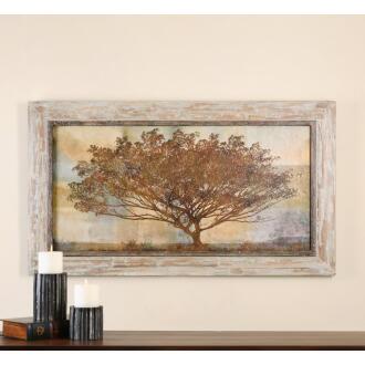 Uttermost Autumn Radiance Sepia Framed Art