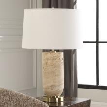 Aubrey-Travertine Table Lamp