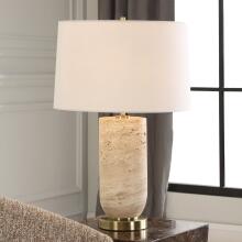 Aubrey-Travertine Table Lamp