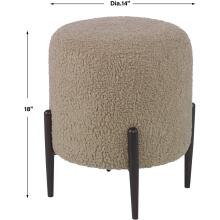 Arles-Accent Stool & Ottoman