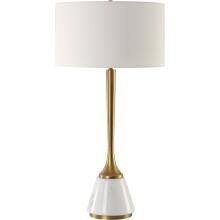 Avola-White Marble Table Lamp