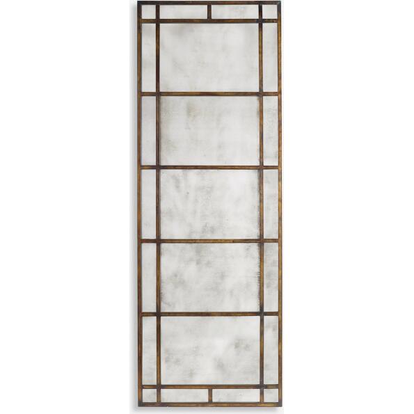 Avidan-Metal Rectangular Antique Bronze Mirrors