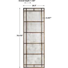 Avidan-Metal Rectangular Antique Bronze Mirrors