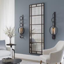Avidan-Metal Rectangular Antique Bronze Mirrors
