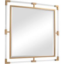 Balkan-Golden Square Mirror