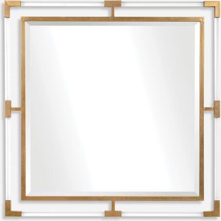 Balkan-Golden Square Mirror