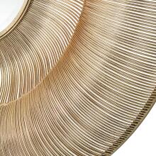 Bauble-Round Gold Mirror