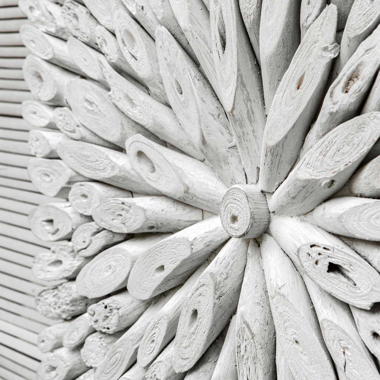 Bahama Wood-Whitewashed Wall Décor