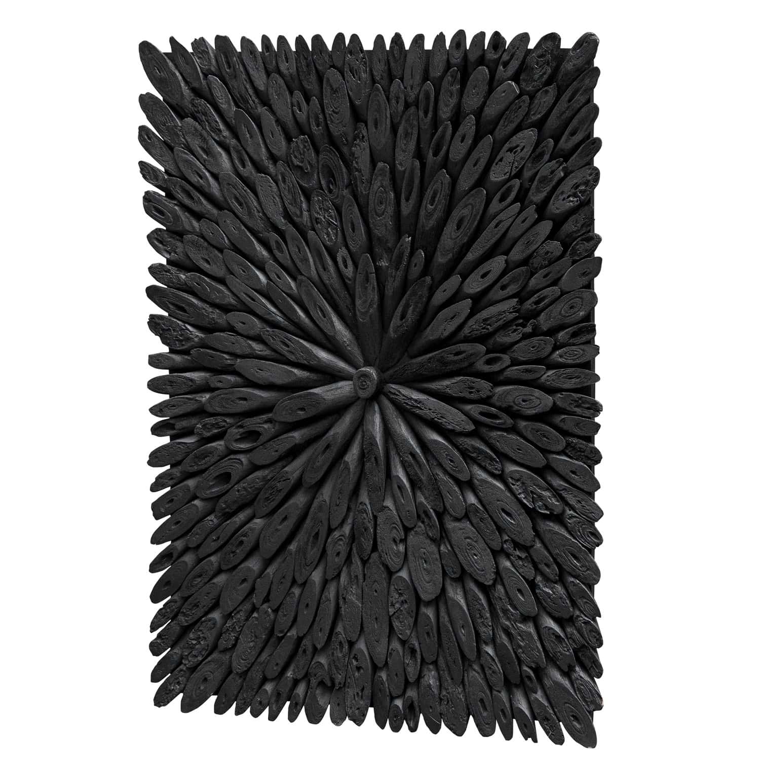 Bahama Wood-Black Wood Wall Décor