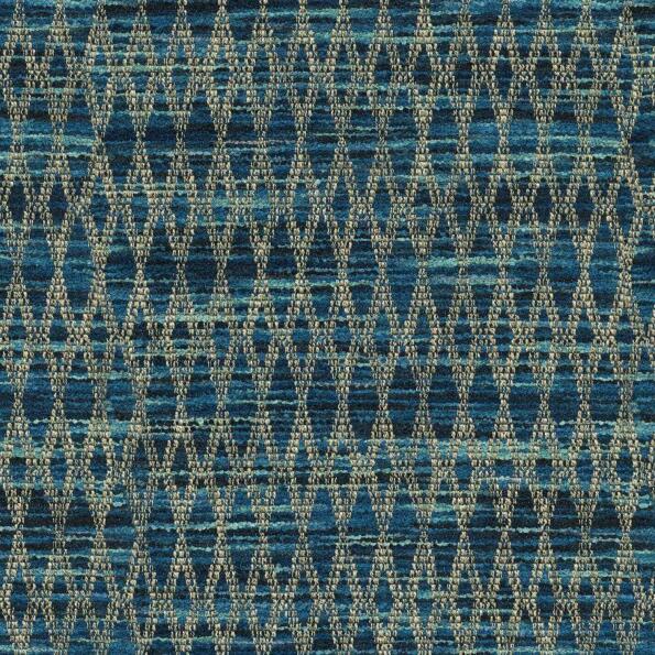 Pk-Baker/Turq - Upholstery Only Fabric Suitable For Upholstery And Pillows Only.   - Carrollton