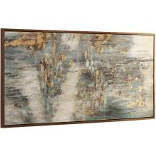 Behind The Falls-Abstract Art