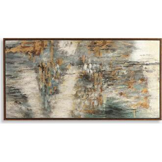 Behind The Falls-Abstract Art
