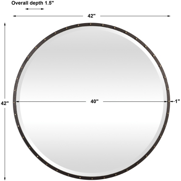 Benedo Round Mirror