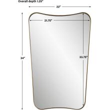 Belvoir-Brass Mirror