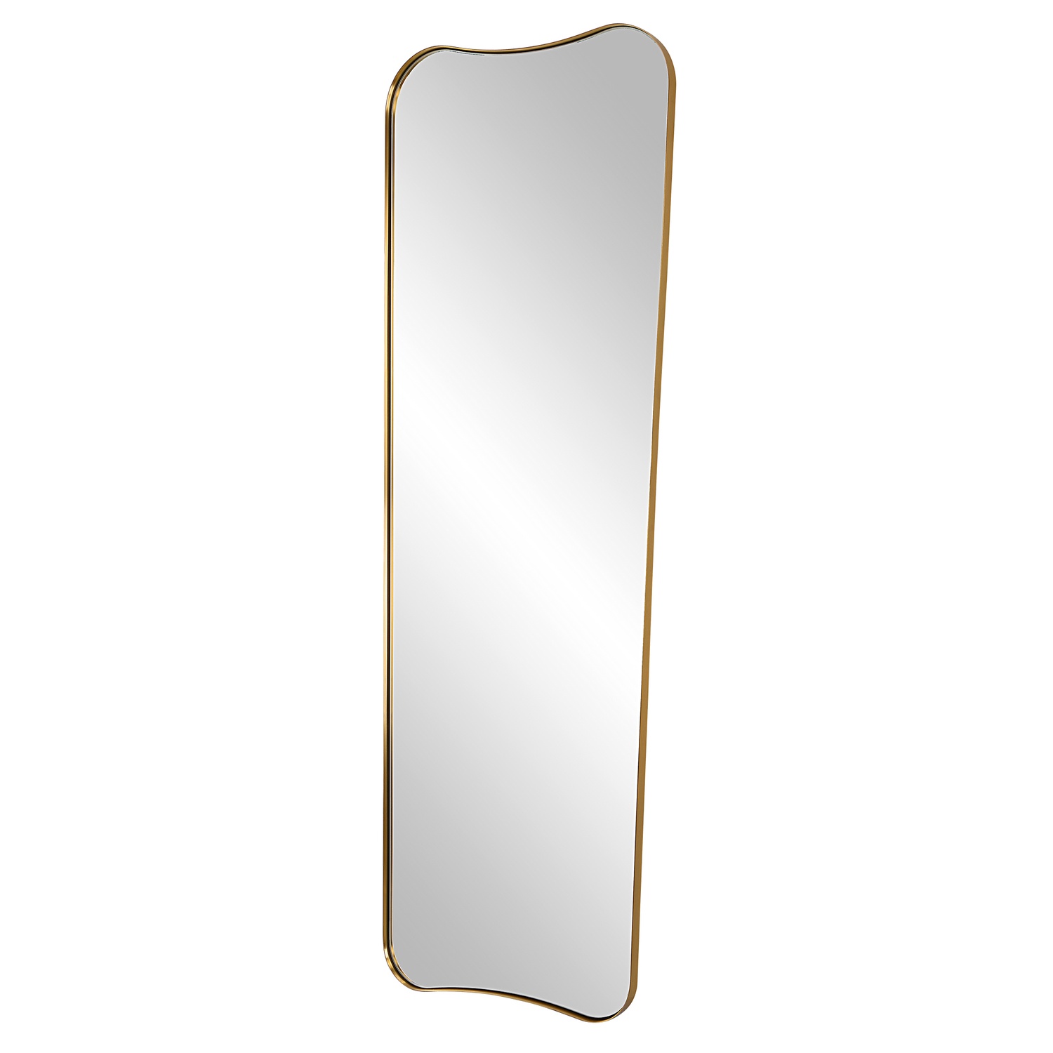 Belvoir-Antique Brass Mirror