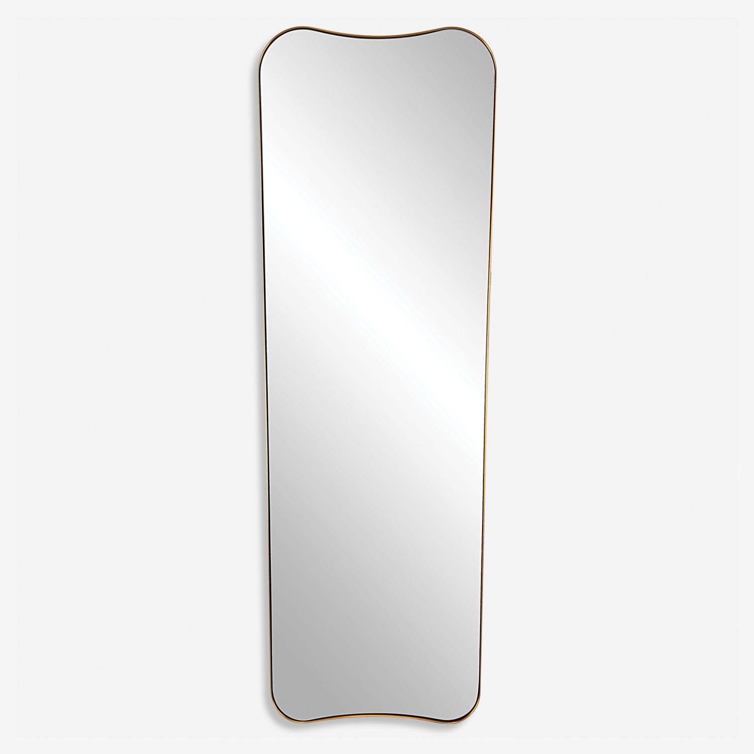 Belvoir-Antique Brass Mirror