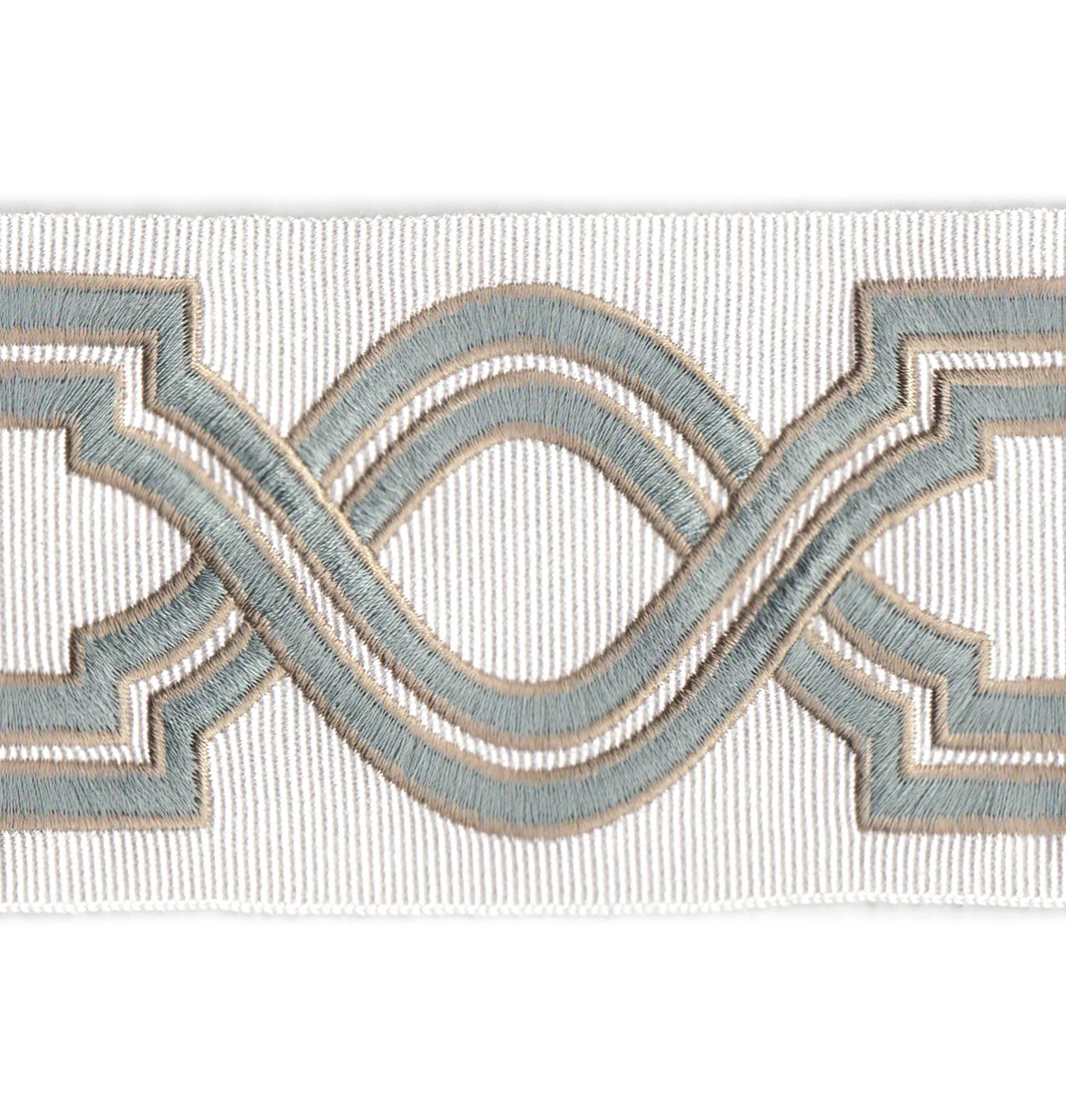Beaux Tape/Aqua - Tape Trim - Dallas