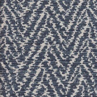 Bevron/Navy - Upholstery Only Fabric Suitable For Upholstery And Pillows Only.   - Houston